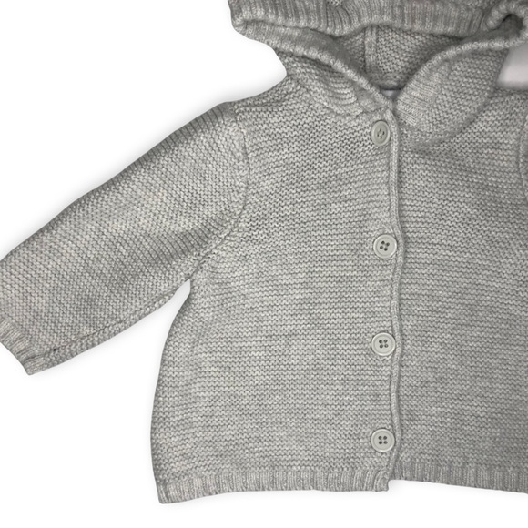 Old Navy Knit Cardigan Grey Sweater Cardigan - Picture 3 of 4